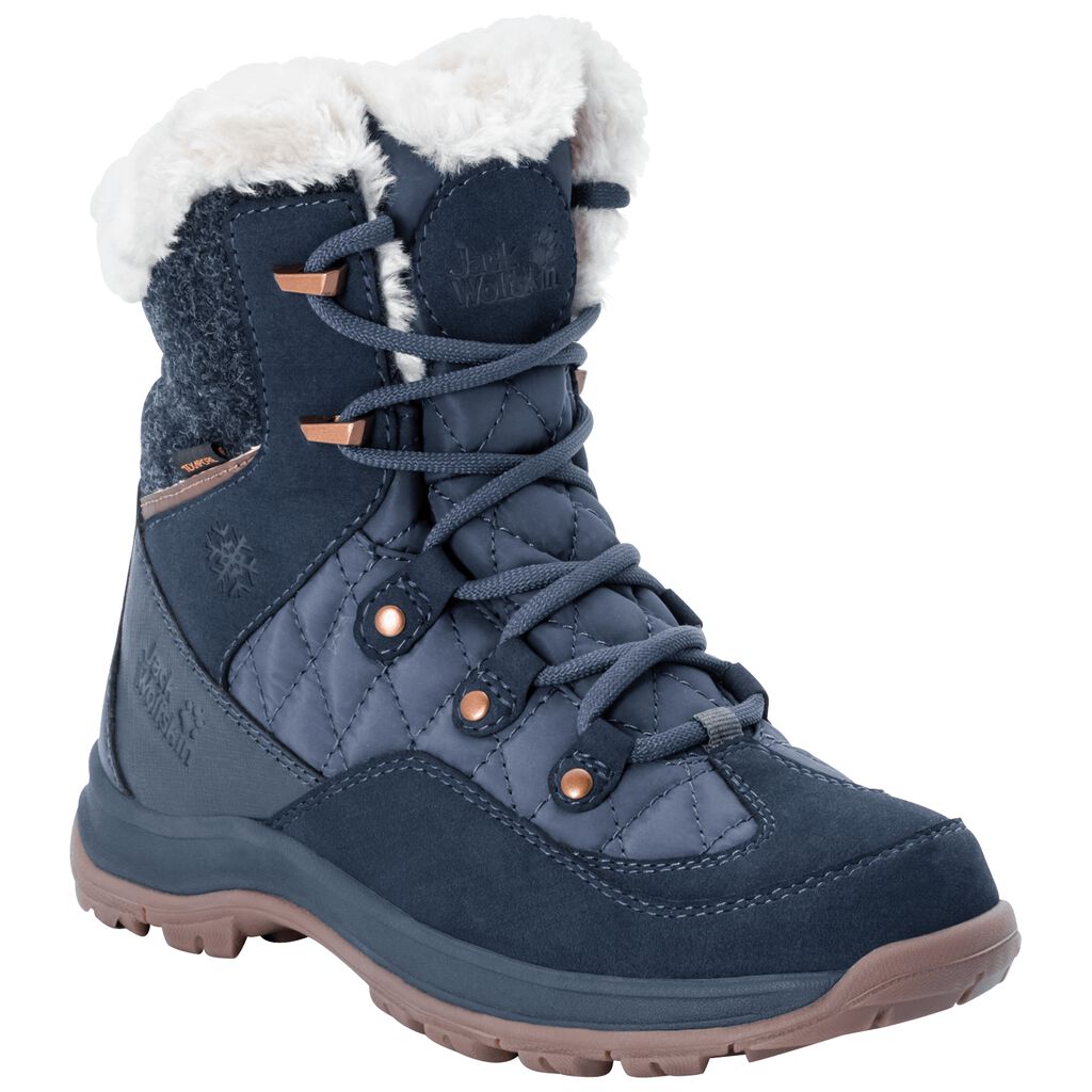 Jack Wolfskin ASPEN TEXAPOREID Chaussures Femme Bleu Foncé - PBRDACE-68